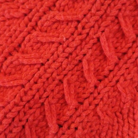 Small, Orange Leslie Fay Short Sleeve knit Sweater - Picture 4 of 5